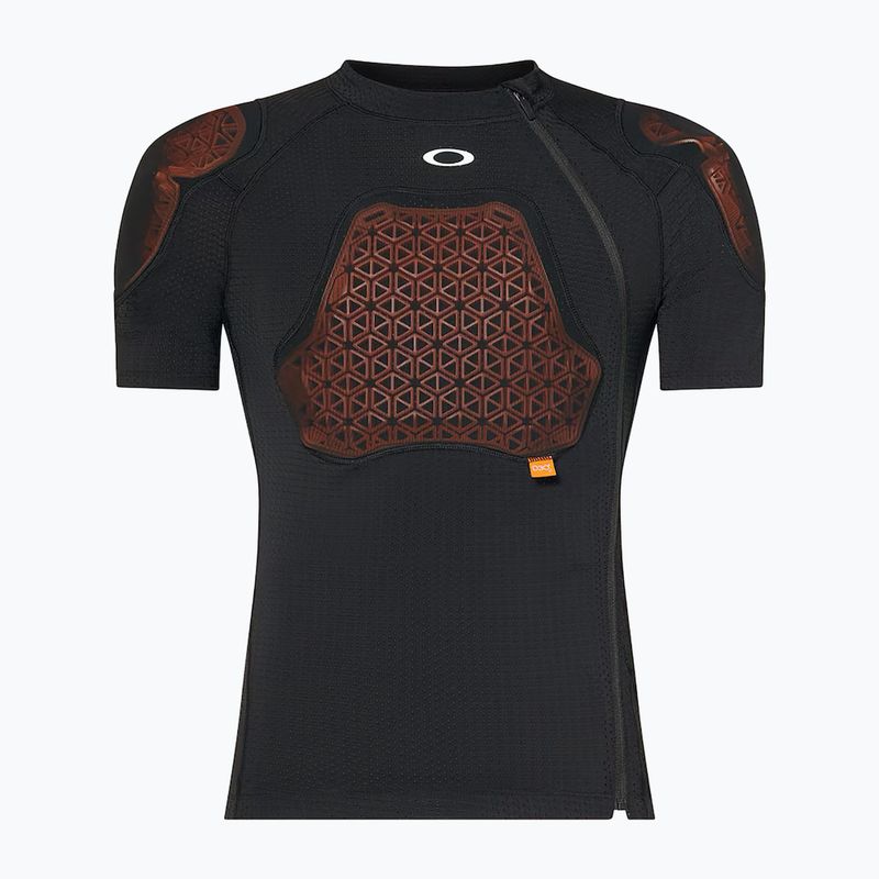 Vyriški dviratininkų marškinėliai su apsaugomis Oakley Drop In D30 Full Impact blackout 7