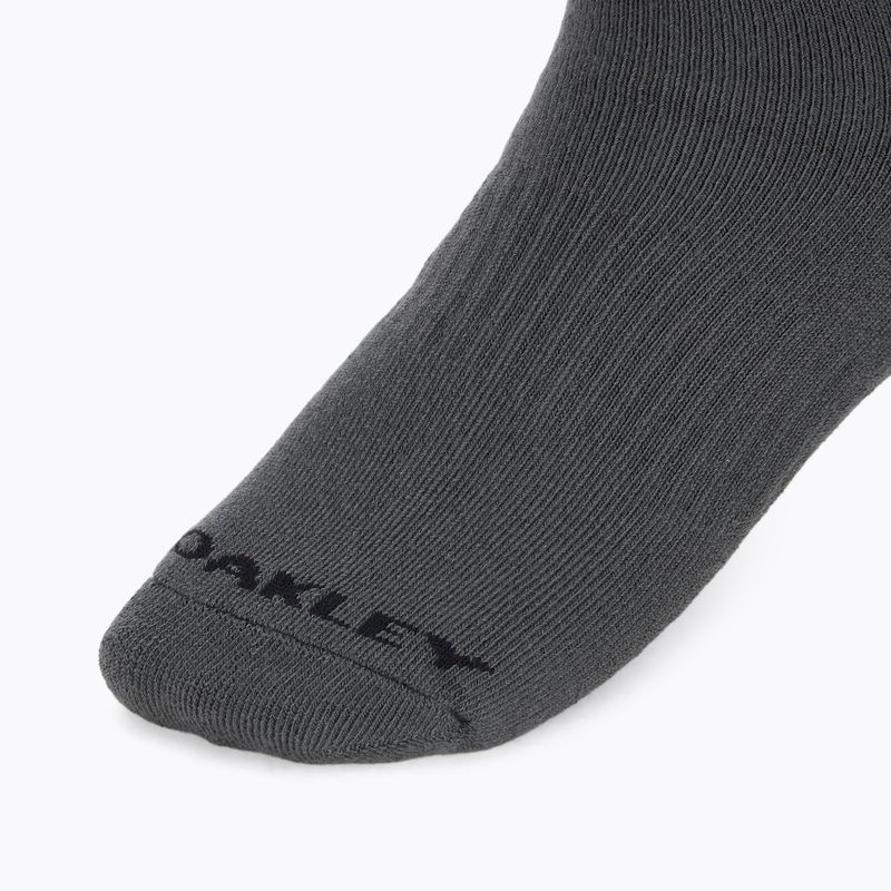 Kojinės Oakley Crew 5 poros neutral grey 3