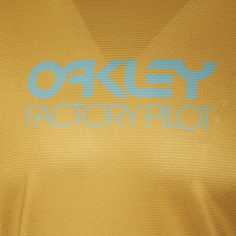 Vyriški dviračių marškinėliai ilgomis rankovėmis Oakley Maven Coast 2.0 LS gradient sulfide pacific 3