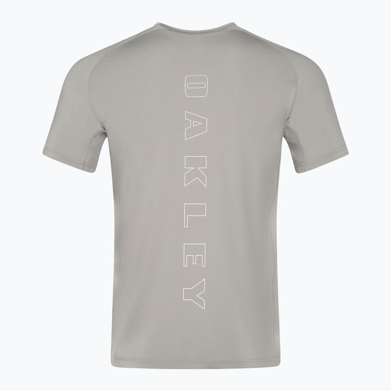 Vyriški marškinėliai Oakley Bark Training Tee cement 2