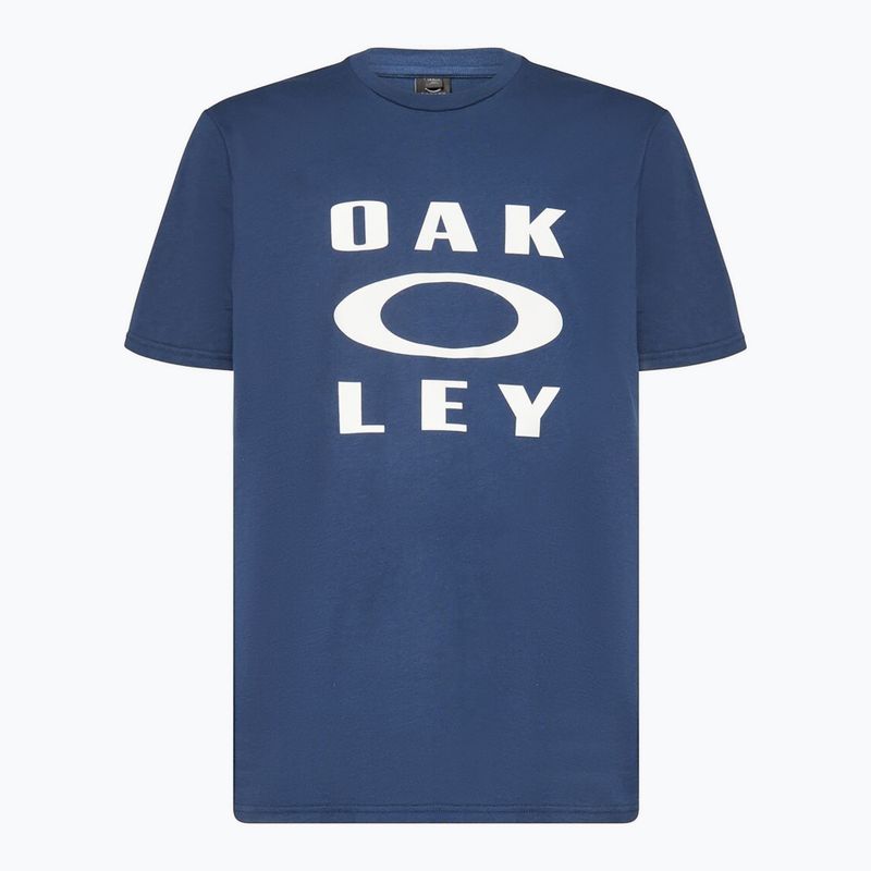 Vyriški marškinėliai Oakley Bark Ellipse Tee abyss