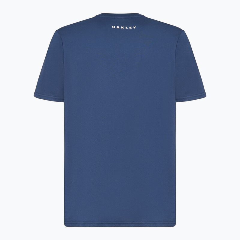 Vyriški marškinėliai Oakley Bark Ellipse Tee abyss 2