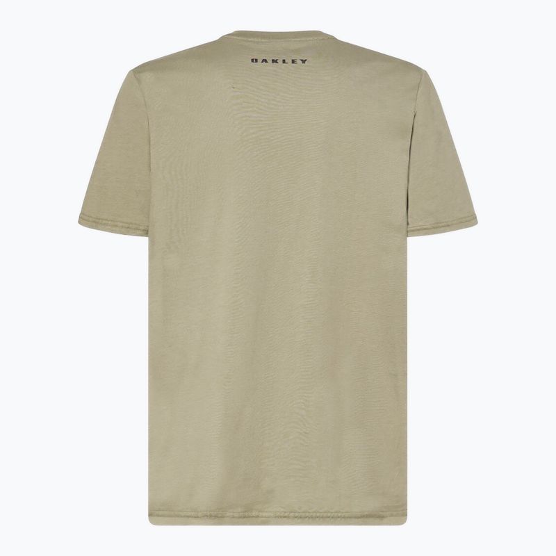 Vyriški marškinėliai Oakley Bark Ellipse Tee boulder green 2