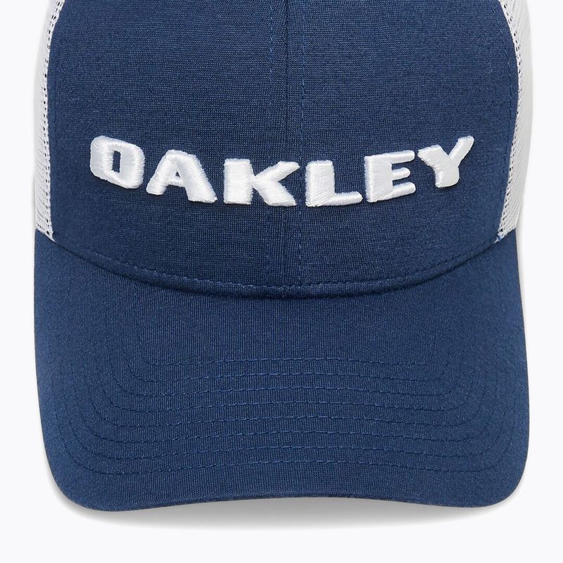 Vyriška kepuraitė su snapeliu Oakley Heather New Era Bark Logo abyss 3