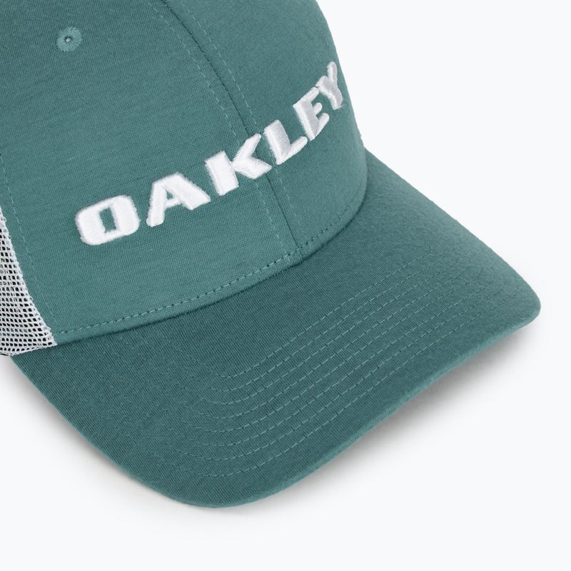 Vyriška kepuraitė su snapeliu Oakley Heather New Era Bark Logo dark pacific 3