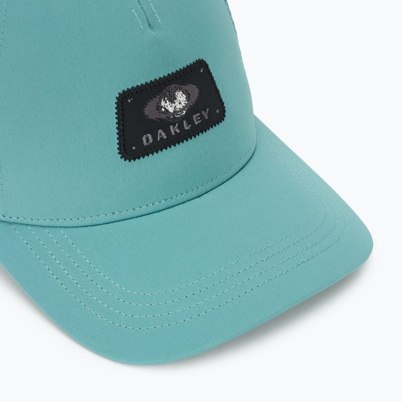 Vyriška kepuraitė su snapeliu Oakley Patch Ellipse Tracker dark pacific 3