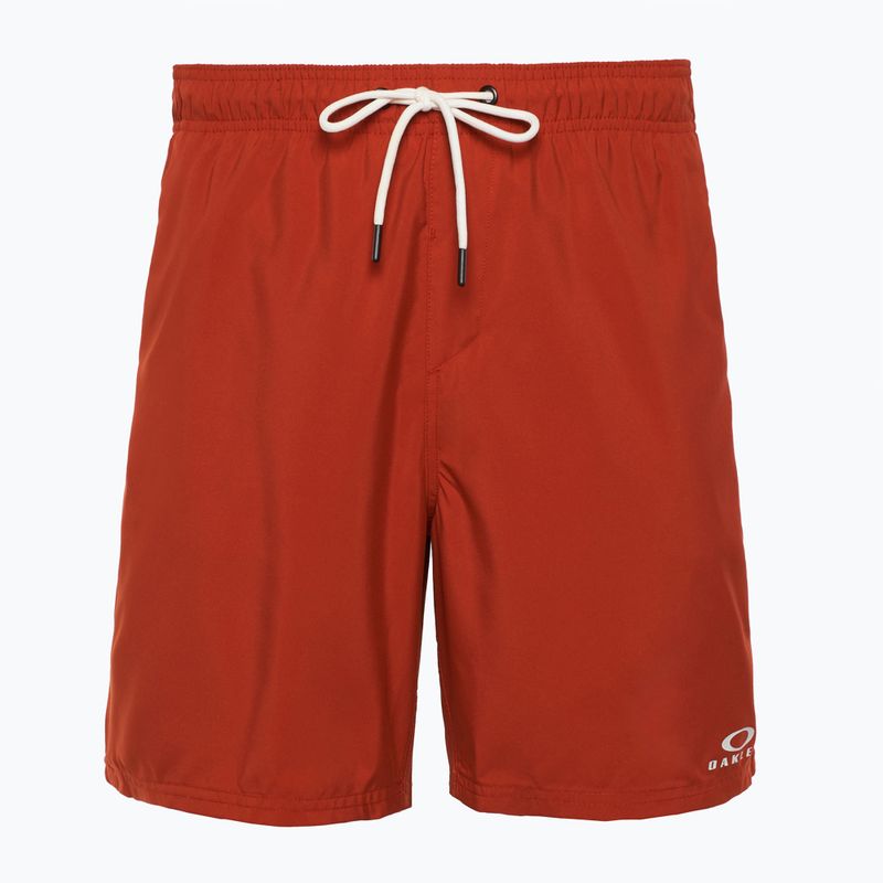 Vyriški maudymosi šortai Oakley Clear Lake 18" Volley flame red