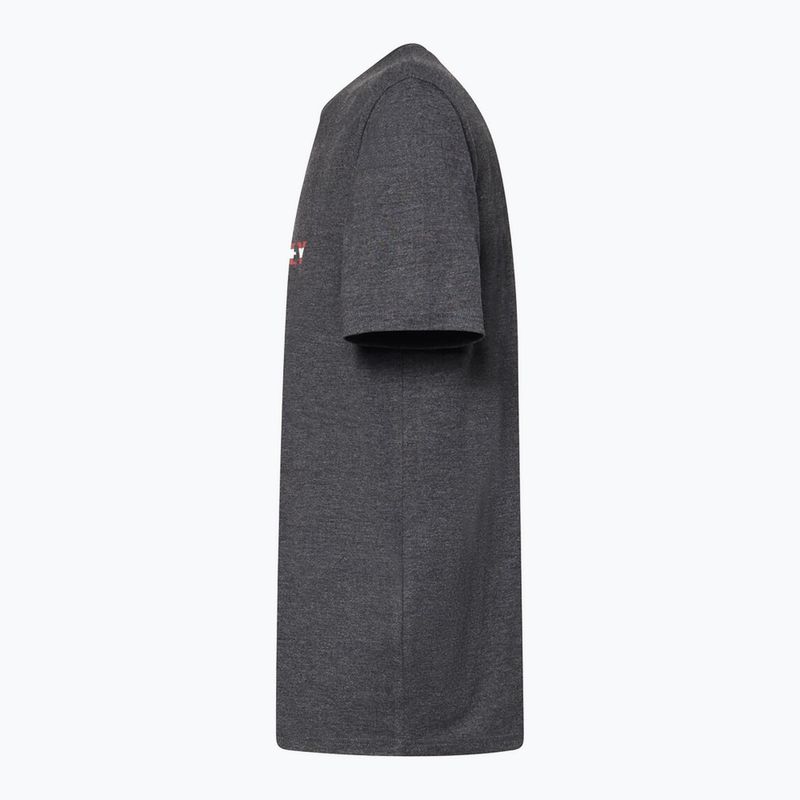 Vyriški marškinėliai Oakley Bf Oakley Bark Tee dark grey hthr 3