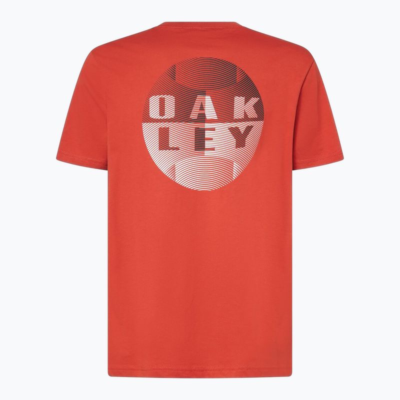 Vyriški marškinėliai Oakley Graphic Tee flame red 2