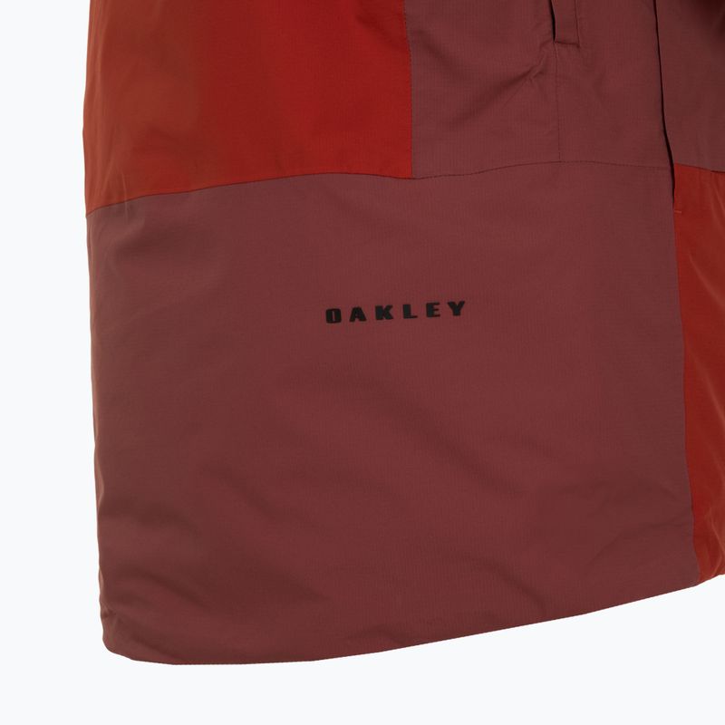 Vyriška slidinėjimo striukė Oakley Canopy Pro Insulated flame red/rosewood 4