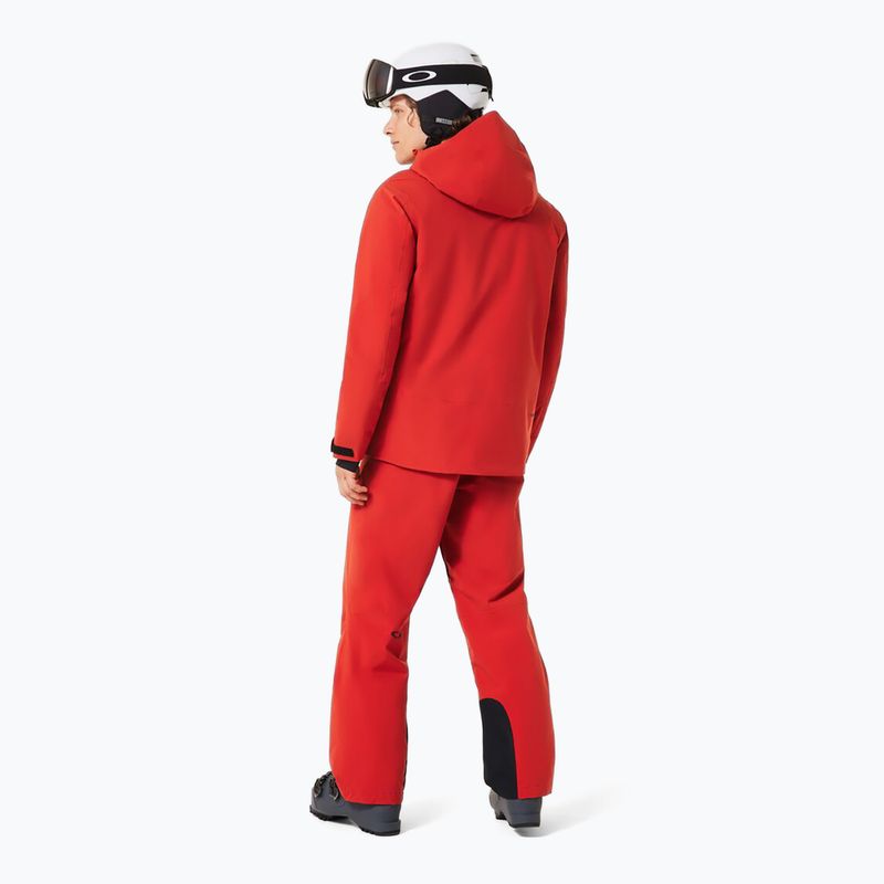 Vyriškos slidinėjimo kelnės Oakley Canopy Insulated flame red 3