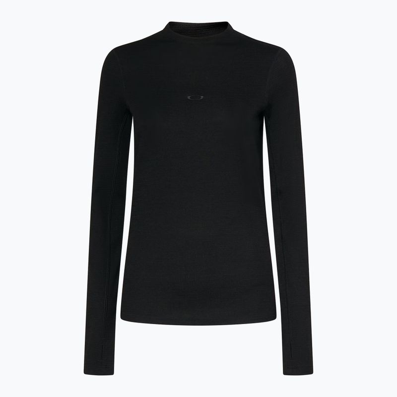 Moteriškas termoaktyvus džemperis Oakley Spruce Wool Base Layer blackout 7