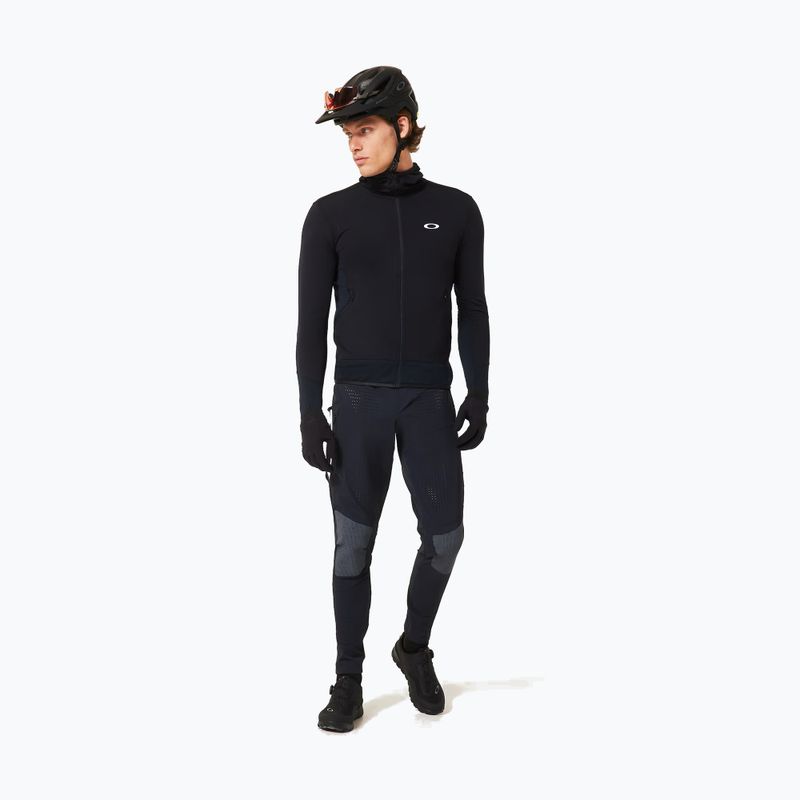 Dviračių džemperis Oakley Canopy Full Zip Hoodie blackout 2