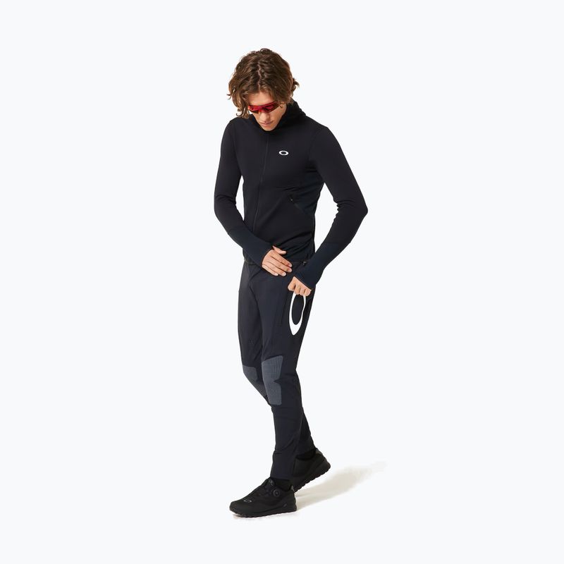 Dviračių džemperis Oakley Canopy Full Zip Hoodie blackout 4
