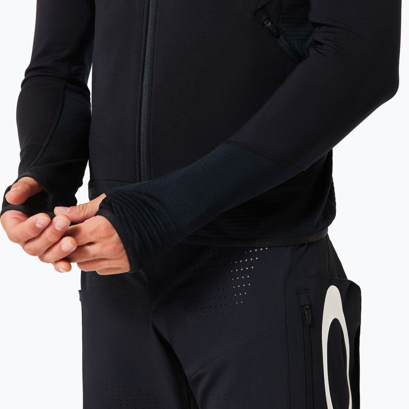 Dviračių džemperis Oakley Canopy Full Zip Hoodie blackout 6