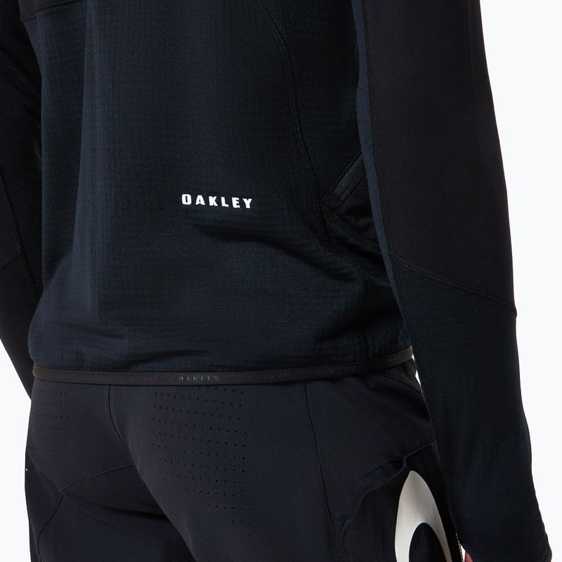 Dviračių džemperis Oakley Canopy Full Zip Hoodie blackout 7
