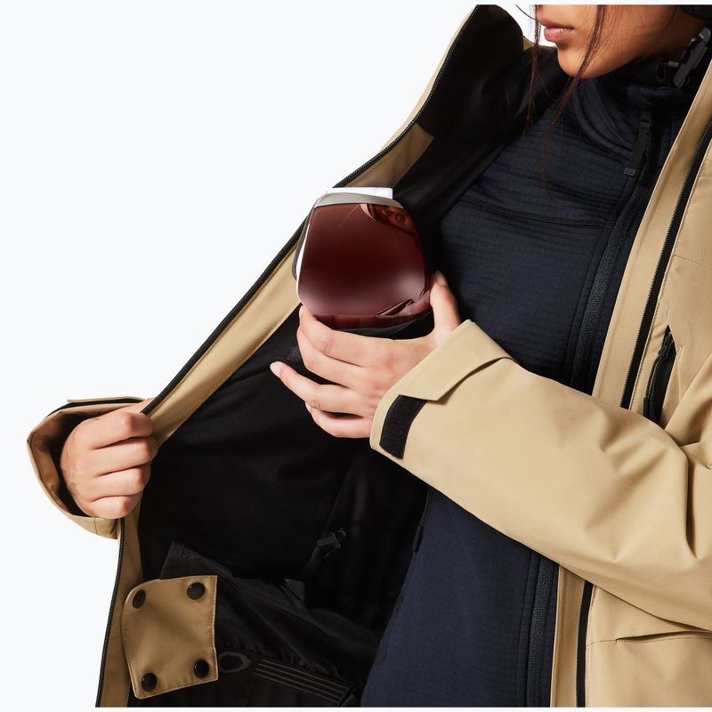 Moteriška slidinėjimo striukė Oakley Canopy Insulated pebble 11