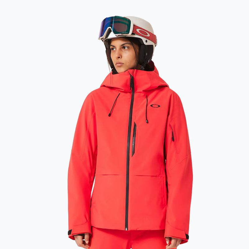 Moteriška slidinėjimo striukė Oakley Canopy Insulated hibiscus red