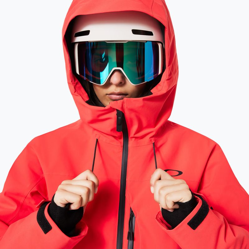 Moteriška slidinėjimo striukė Oakley Canopy Insulated hibiscus red 4