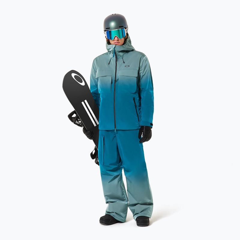 Vyriškos snieglenčių kelnės Oakley Channel Grade Cargo naujos balsam green 2