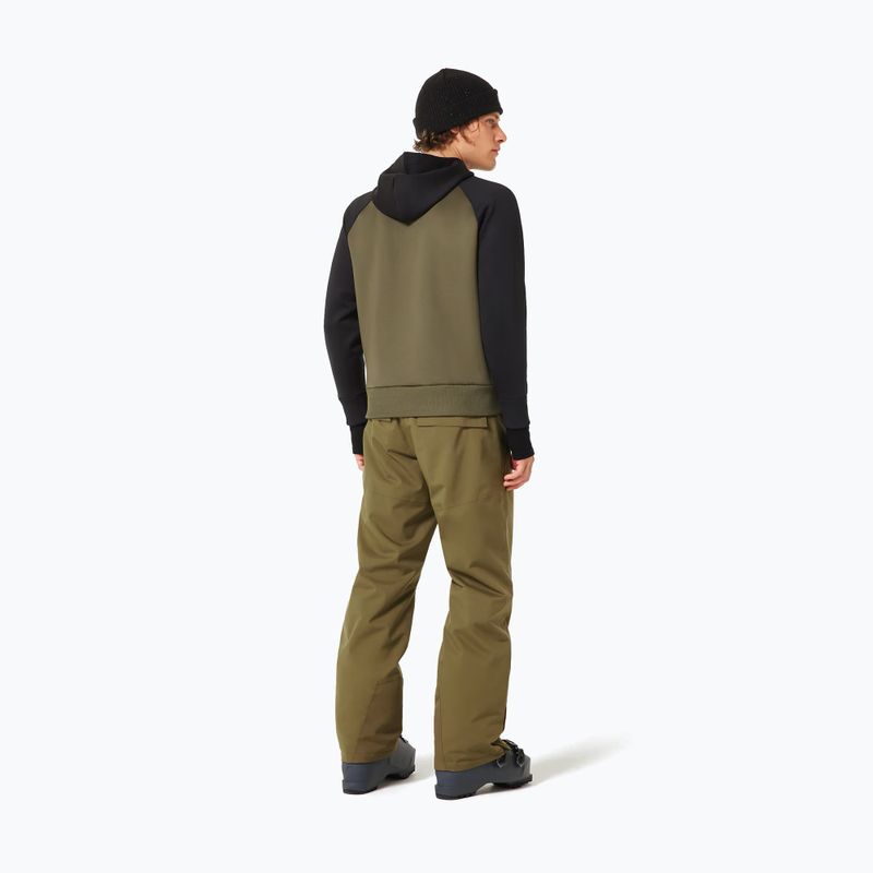Vyriškas snieglenčių džemperis Oakley Sierra DWR Fleece Hoody 2.0 army green 3