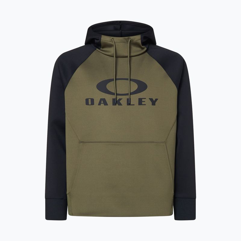 Vyriškas snieglenčių džemperis Oakley Sierra DWR Fleece Hoody 2.0 army green 6