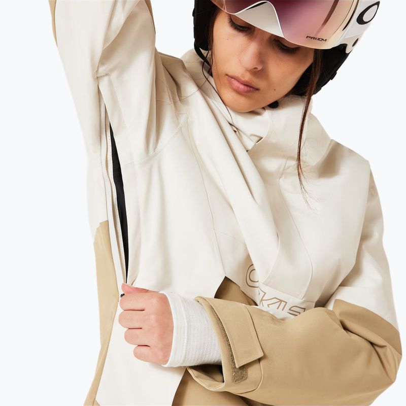 Moteriška snieglenčių striukė Oakley WMNS TNP TBT Isulated Anorak mist/pebble 4