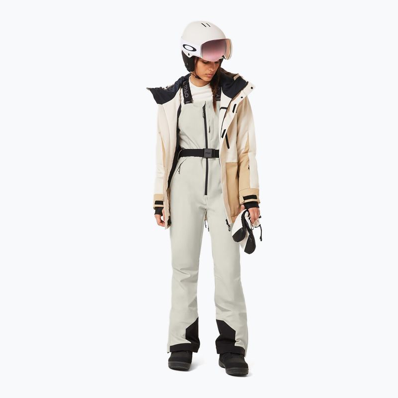 Moteriškos snieglenčių kelnės Oakley TNP Harper Softshell Bib mist 4