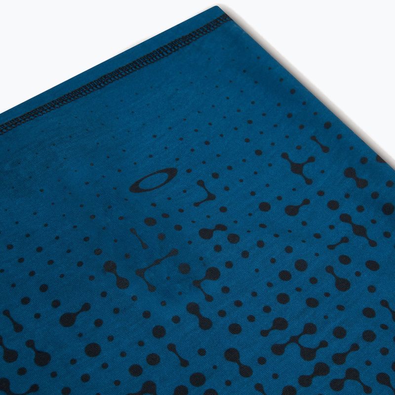 Daugiafunkcinė kaklo mova Oakley Borealis Neck Gaiter monogram gradient blue 3