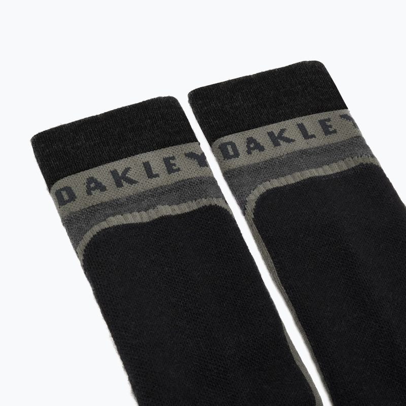 Slidinėjimo kojinės Oakley Patrol dark grey hthr 4