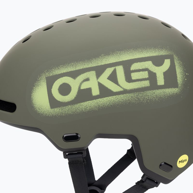Šalmas Oakley Street1 EU matte dark brush stencil 7