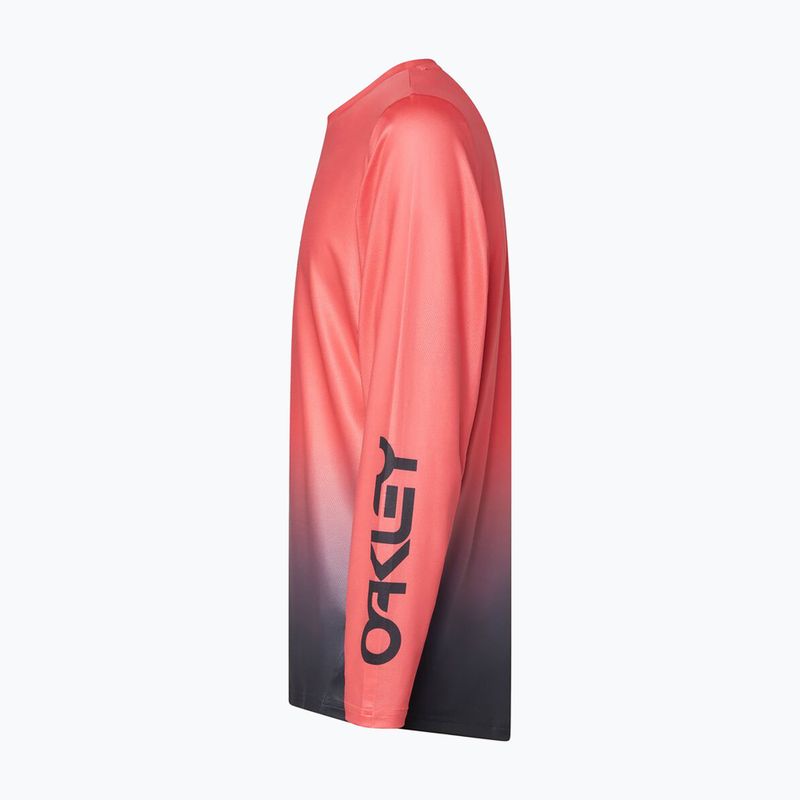 Vyriški dviračių marškinėliai ilgomis rankovėmis Oakley Maven Coast 2.0 gradient paloma/black 3