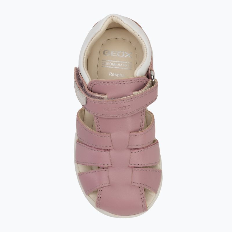 Vaikiški sandalai Geox Macchia rose 5
