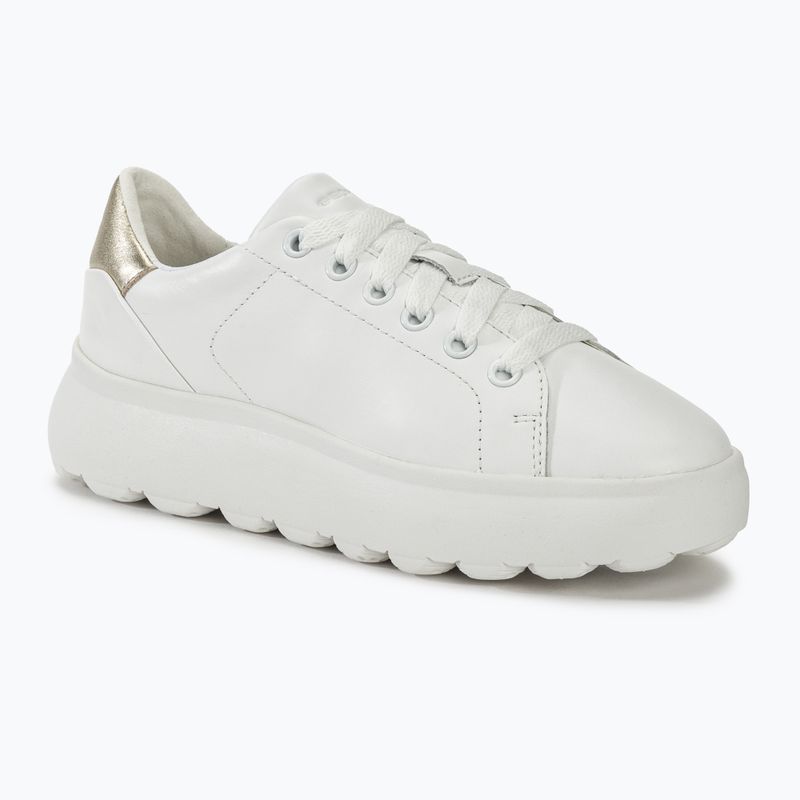 Moteriški batai Geox Spherica EC4.1 white/gold