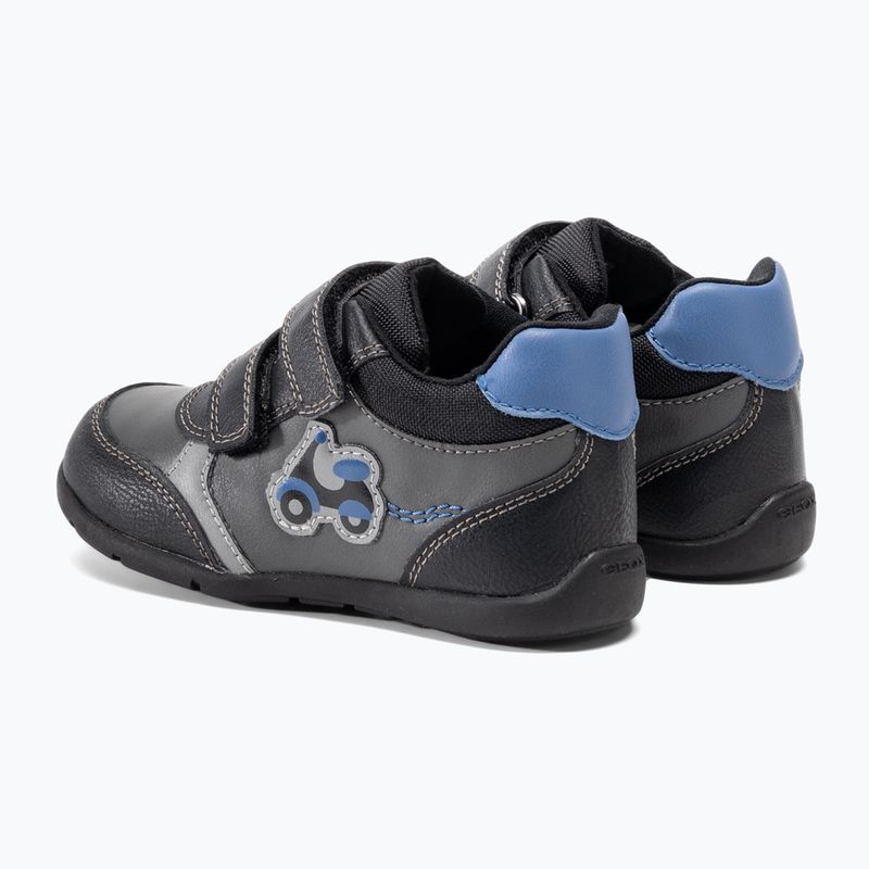 Vaikiški batai Geox Elthan black 3