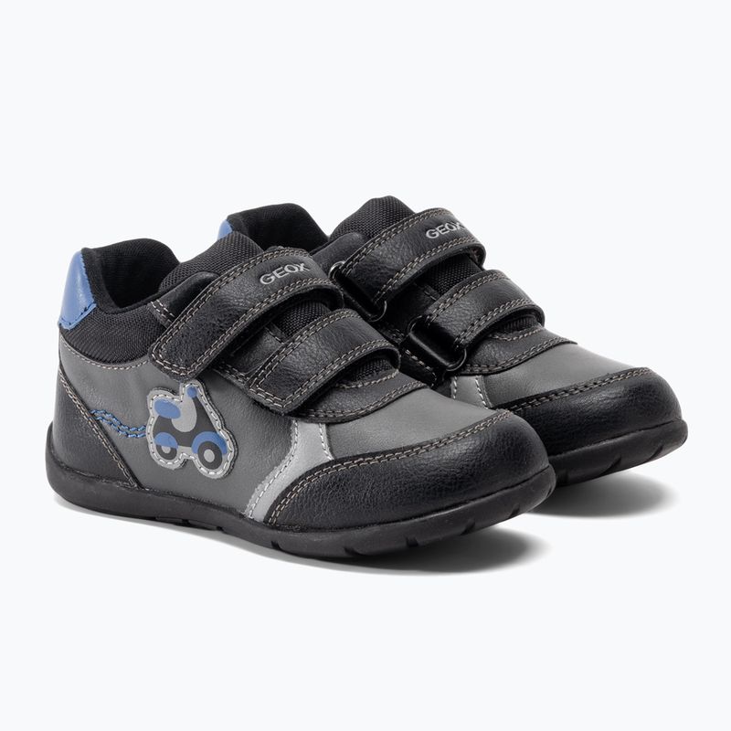 Vaikiški batai Geox Elthan black 4