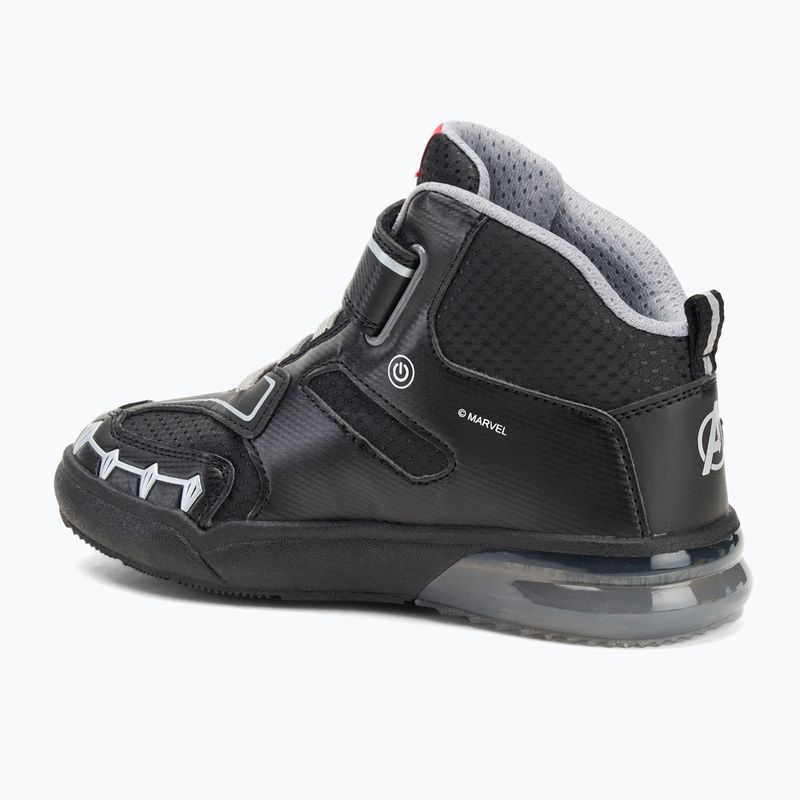 Vaikiški batai Geox Grayjay black / silver 3