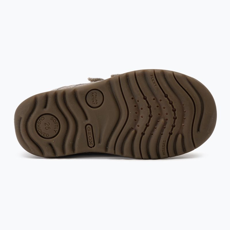 Vaikiški batai Geox Macchia smoke grey B164PC 5