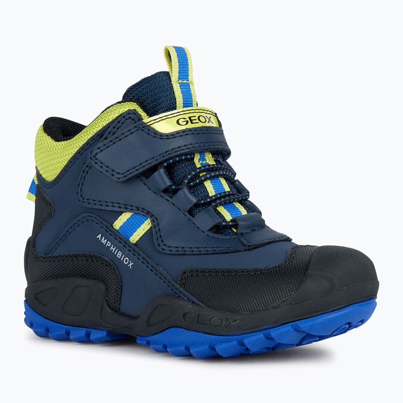 Paauglių batai Geox New Savage Abx navy/lime green 7