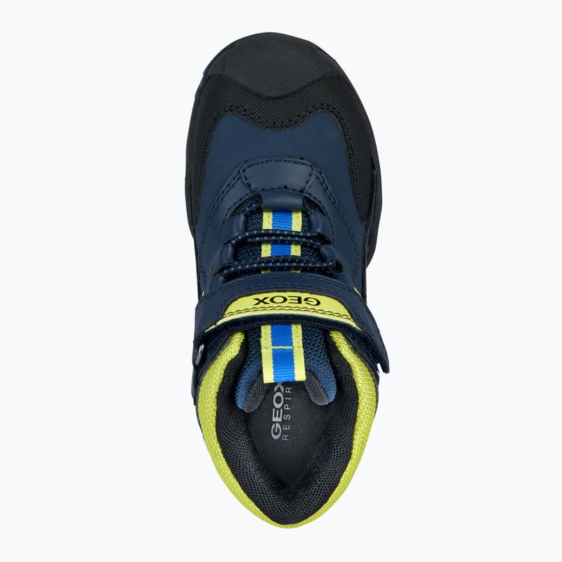 Paauglių batai Geox New Savage Abx navy/lime green 11