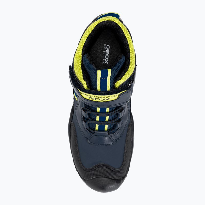 Paauglių batai Geox New Savage Abx navy/lime green 6