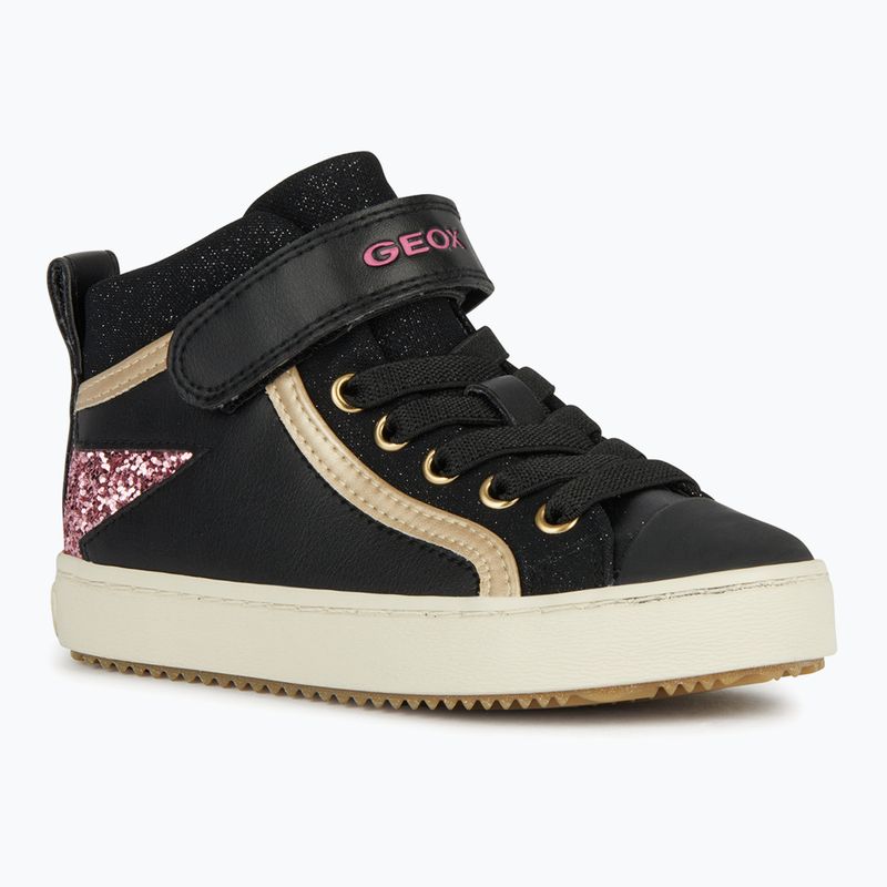 Vaikiški batai Geox Kalispera black/dark pink 7