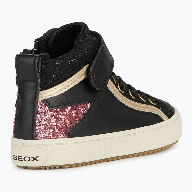 Vaikiški batai Geox Kalispera black/dark pink 10