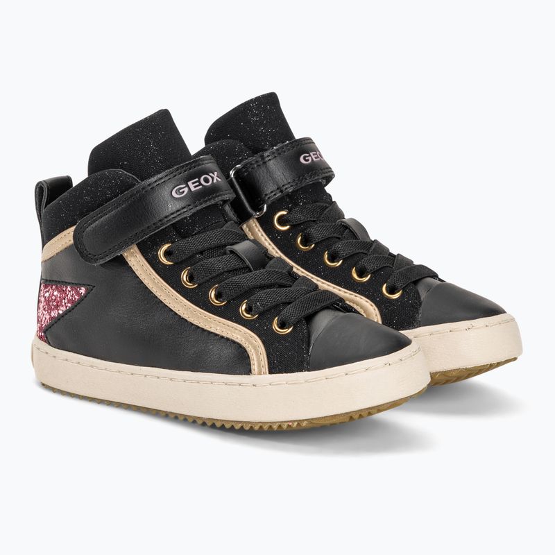 Vaikiški batai Geox Kalispera black/dark pink 4
