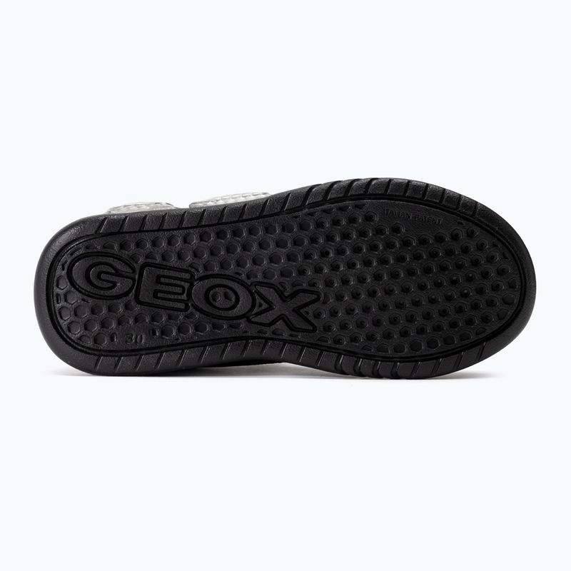 Vaikiški batai Geox Illuminus black/dark grey 5