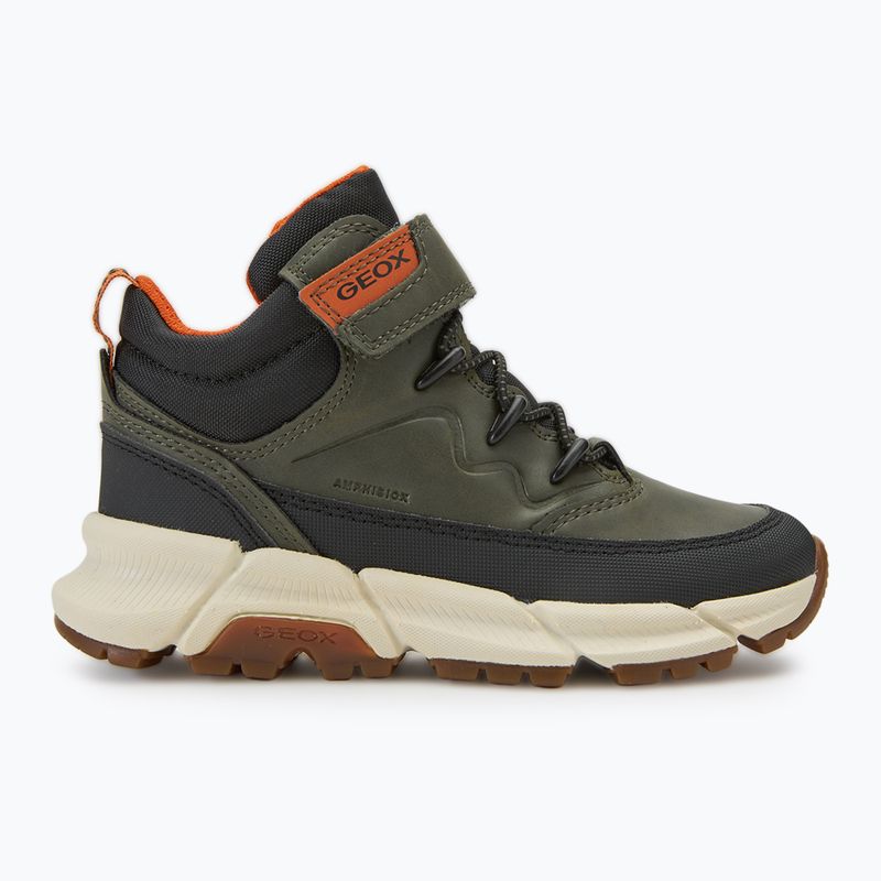 Paauglių batai Geox Flexyper Plus military/orange 2