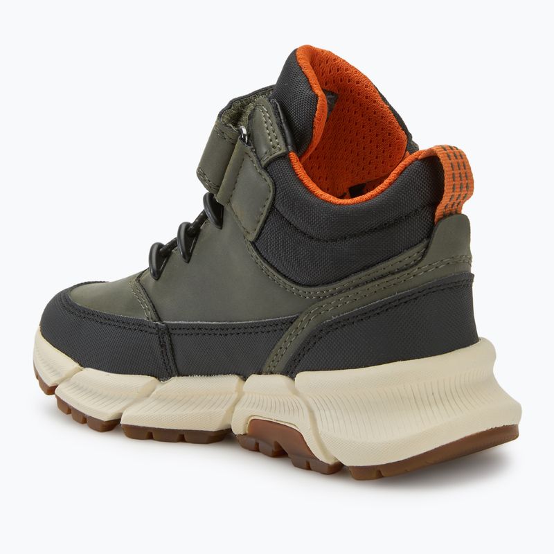 Paauglių batai Geox Flexyper Plus military/orange 3