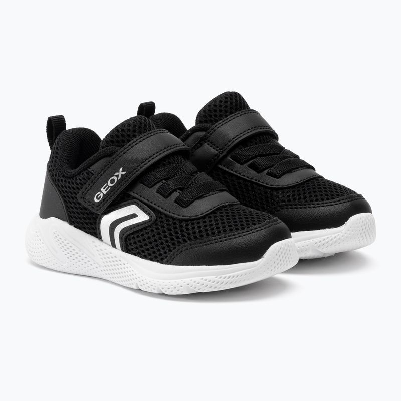 Vaikiški batai Geox Sprintye black 4