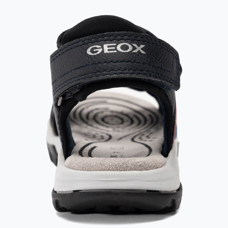 Paauglių sandalai Geox Borealis ocean blue/red 6
