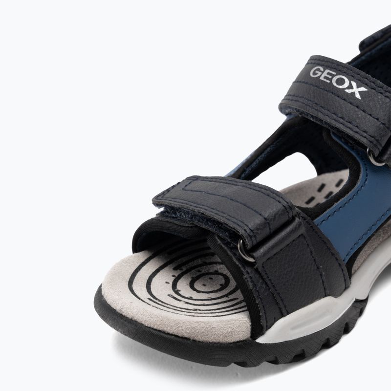 Paauglių sandalai Geox Borealis ocean blue/red 7
